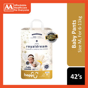 Hoppi RoyalDream Baby Pants Size M 42's (For 6-11kg)