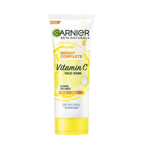 Garnier Bright Complete Vitamin C Face Wash 100mL