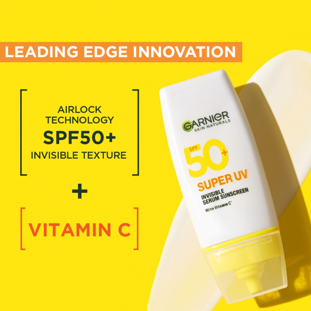 Garnier Super UV Invisible Serum Sunscreen SPF50+ PA++++ 30mL