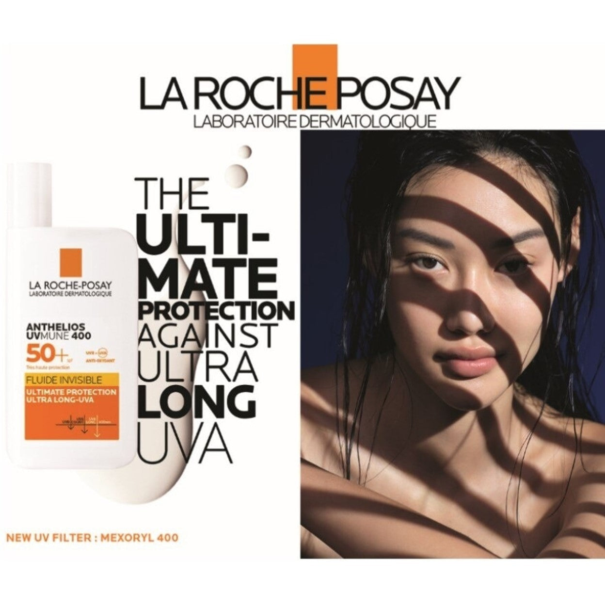 La Roche-Posay Anthelios UVMune 400 SPF50+ PA++++ Invisible Fluid 50mL