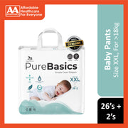 Applecrumby PureBasics Baby Pants Size XXL 26's+2's (For More Than 18kg)