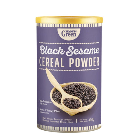 More Green Black Sesame Cereal Powder 450g