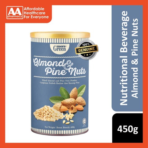 More Green Mixed Almond and Pine Nuts Powder 450g