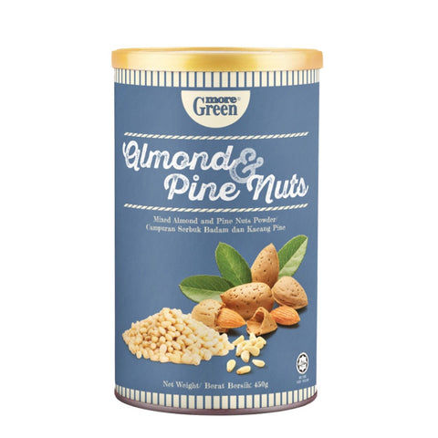 More Green Mixed Almond and Pine Nuts Powder 450g