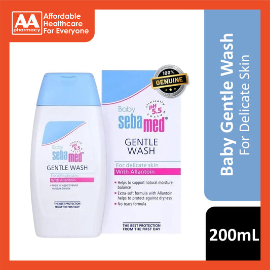 Sebamed Baby pH5.5 Gentle Wash 200mL