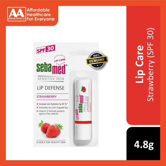 Sebamed Lip Defense SPF 30 (Strawberry) 4.8g