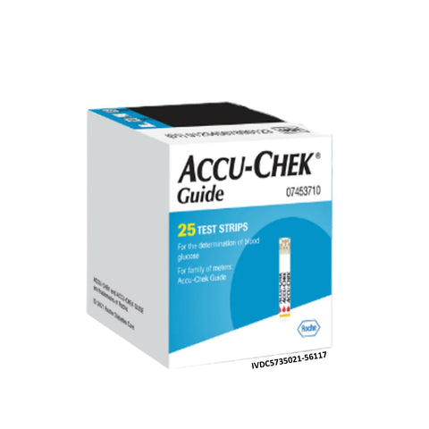 [EXP: 14/9/2025] Accu-Chek Guide Glucose Test Strip 25's