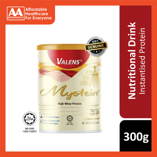 Valens Myotein (Instantised High Whey Protein) 300g