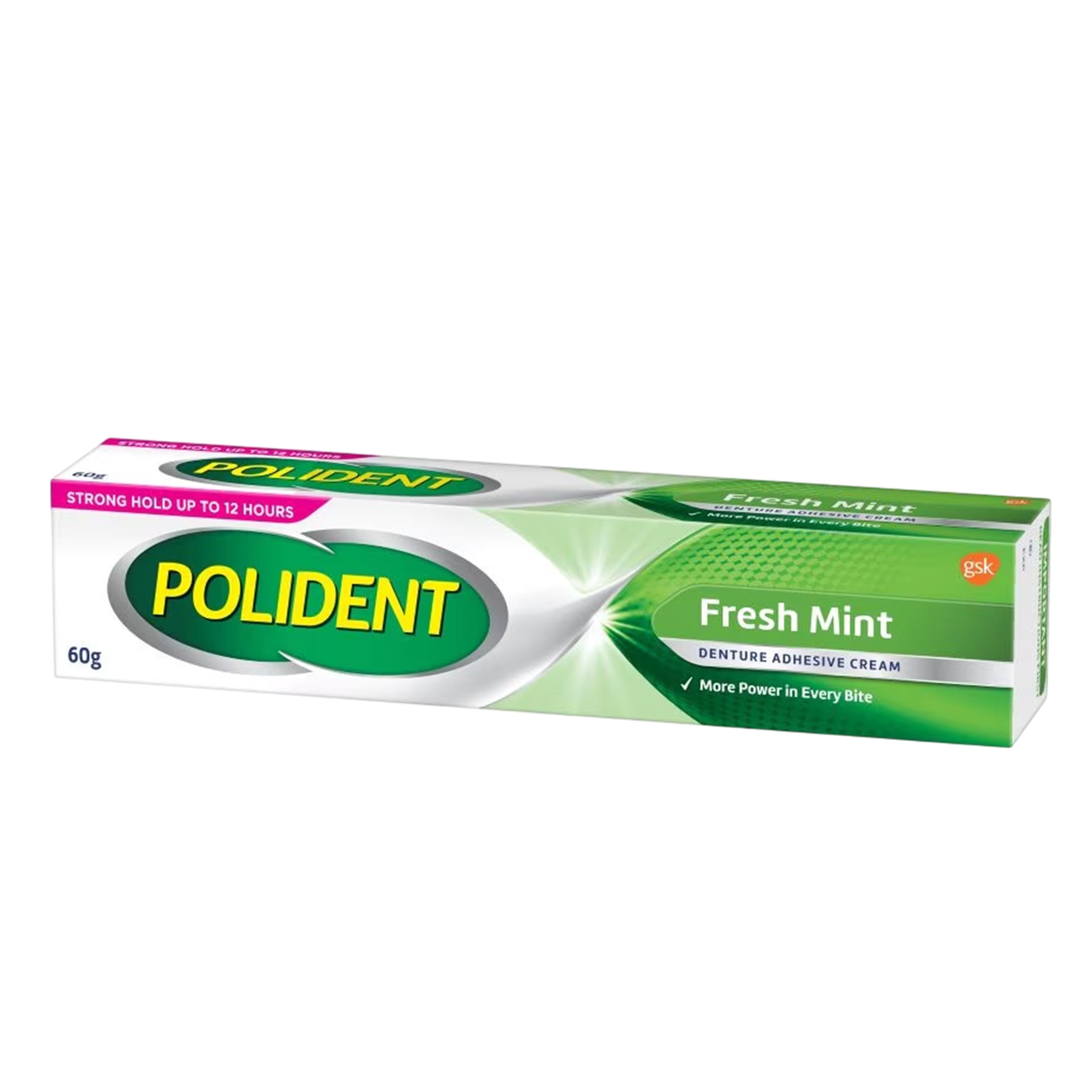Polident Denture Adhesive Cream 60g (Fresh Mint)