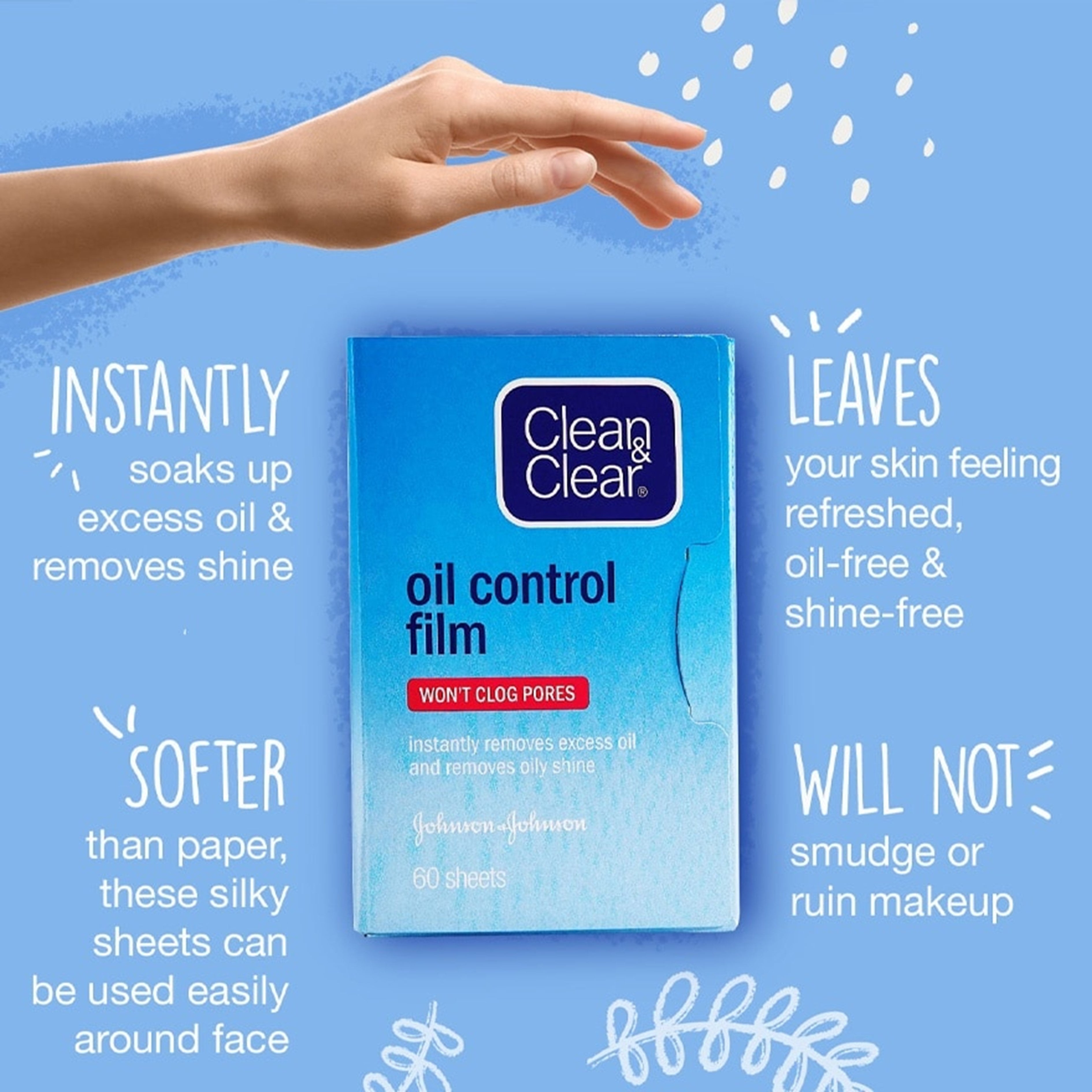 Clean and Clear Oil Control Film 60's