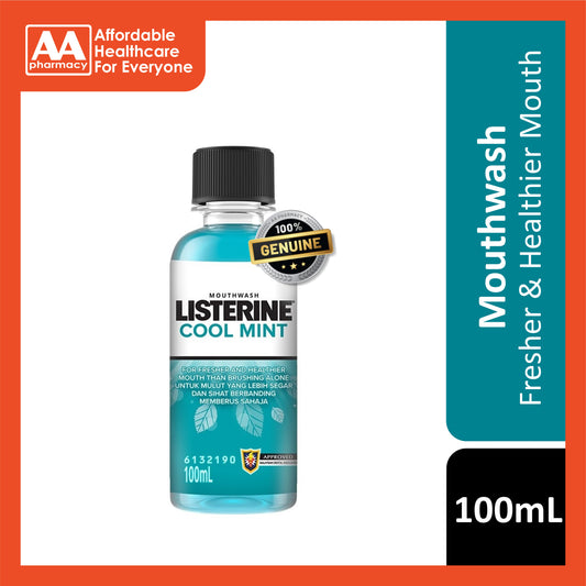 Listerine Mouthwash - Cool Mint 100mL