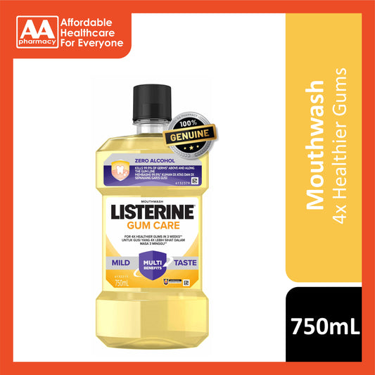 Listerine Mouthwash - Gum Care (Mild Taste) 750mL