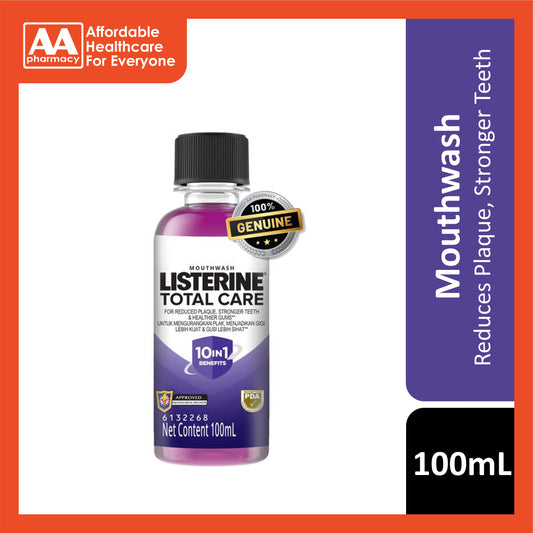 Listerine Mouthwash - Total Care 10 in 1 Benefits 100mL