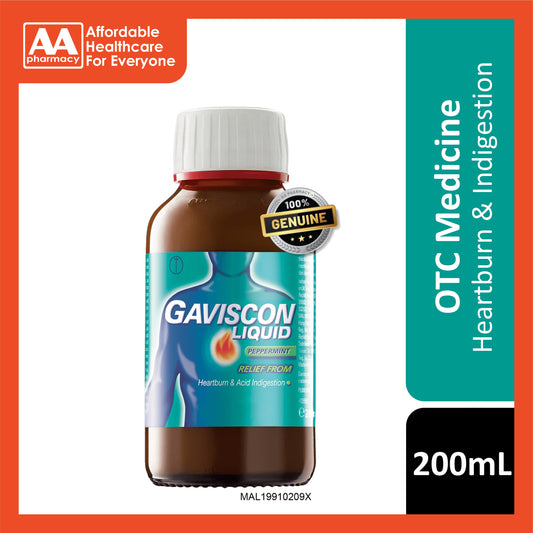 Gaviscon Liquid (Peppermint) 200mL