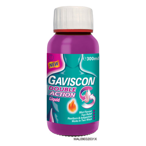 Gaviscon Double Action Liquid (Mint) 300mL