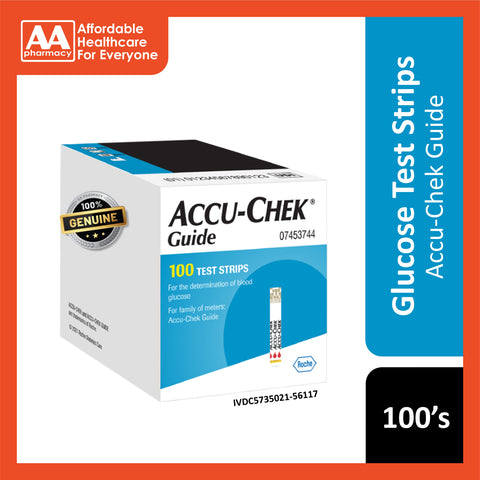 Accu-Chek Guide Glucose Test Strips 100's