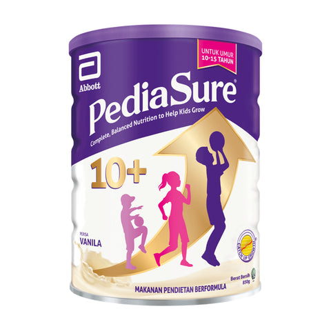 PediaSure 10+ Complete, Balanced Nutrition (Vanilla) 850g (For Children 10-15 Years)