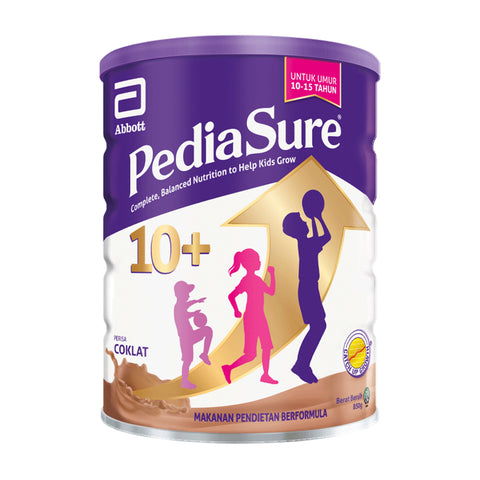 PediaSure 10+ Complete, Balanced Nutrition (Chocolate) 850g (For Children 10-15 Years)