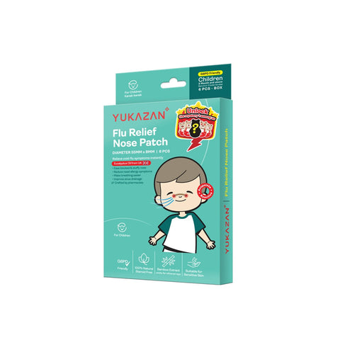 Yukazan Flu Relief Nose Patch 6's (For Children 3 Months and above)