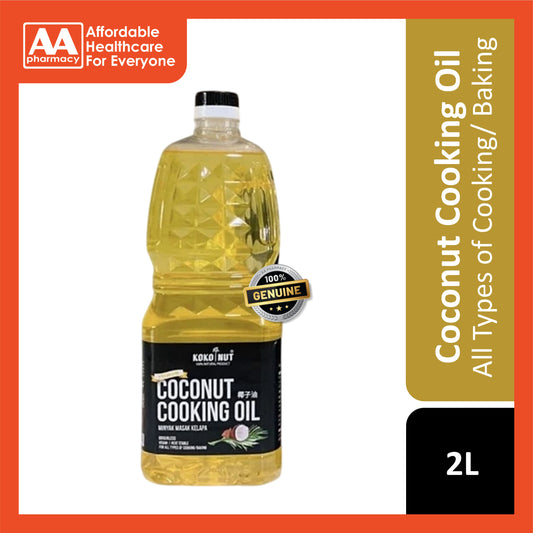 Kokonut Premium Coconut Cooking Oil 2L