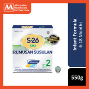 S-26 SMA Infant Formula Step 2 550g (For Babies 6-18 Months)