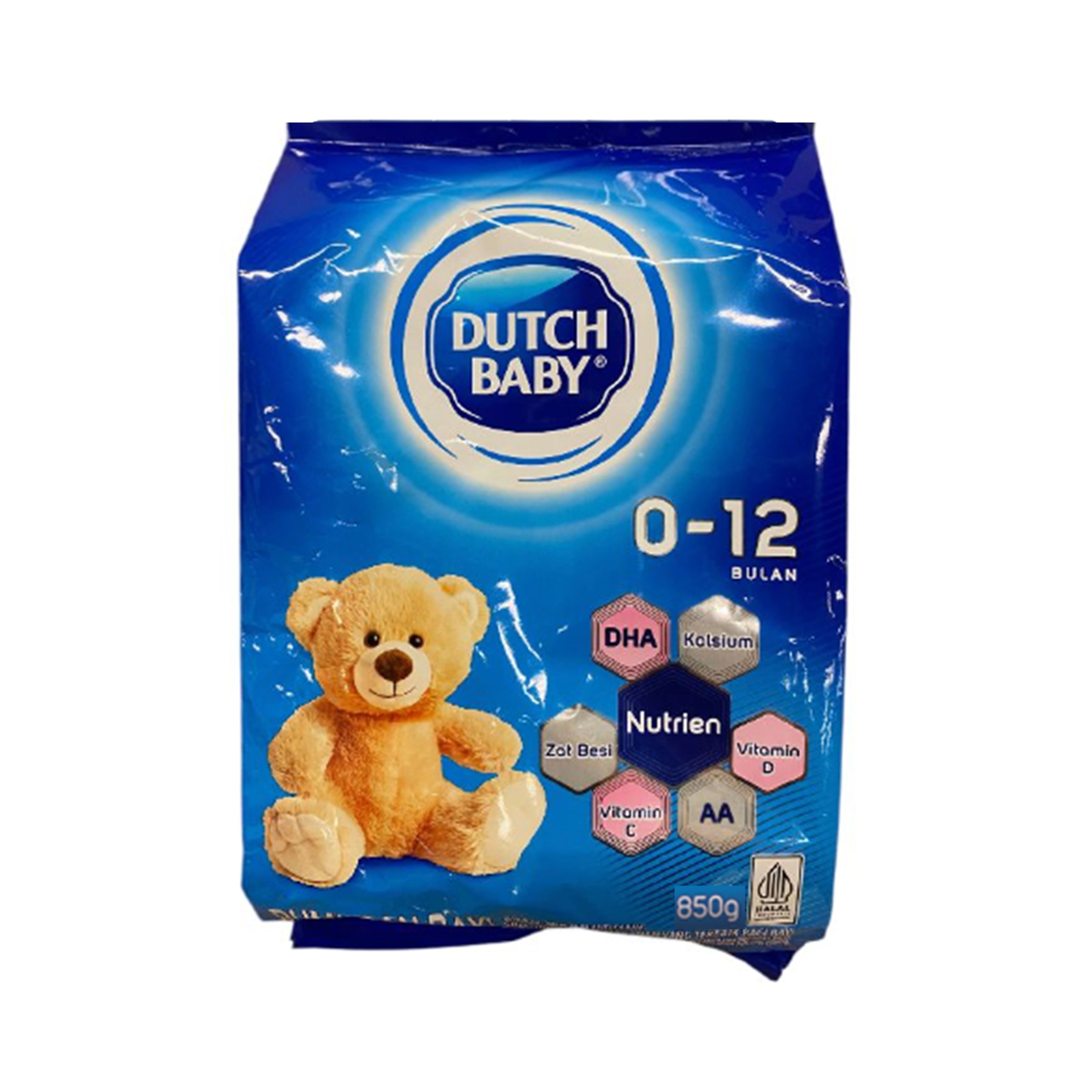 Dutch Baby Infant Formula 850g (For Babies 0-12 Months)