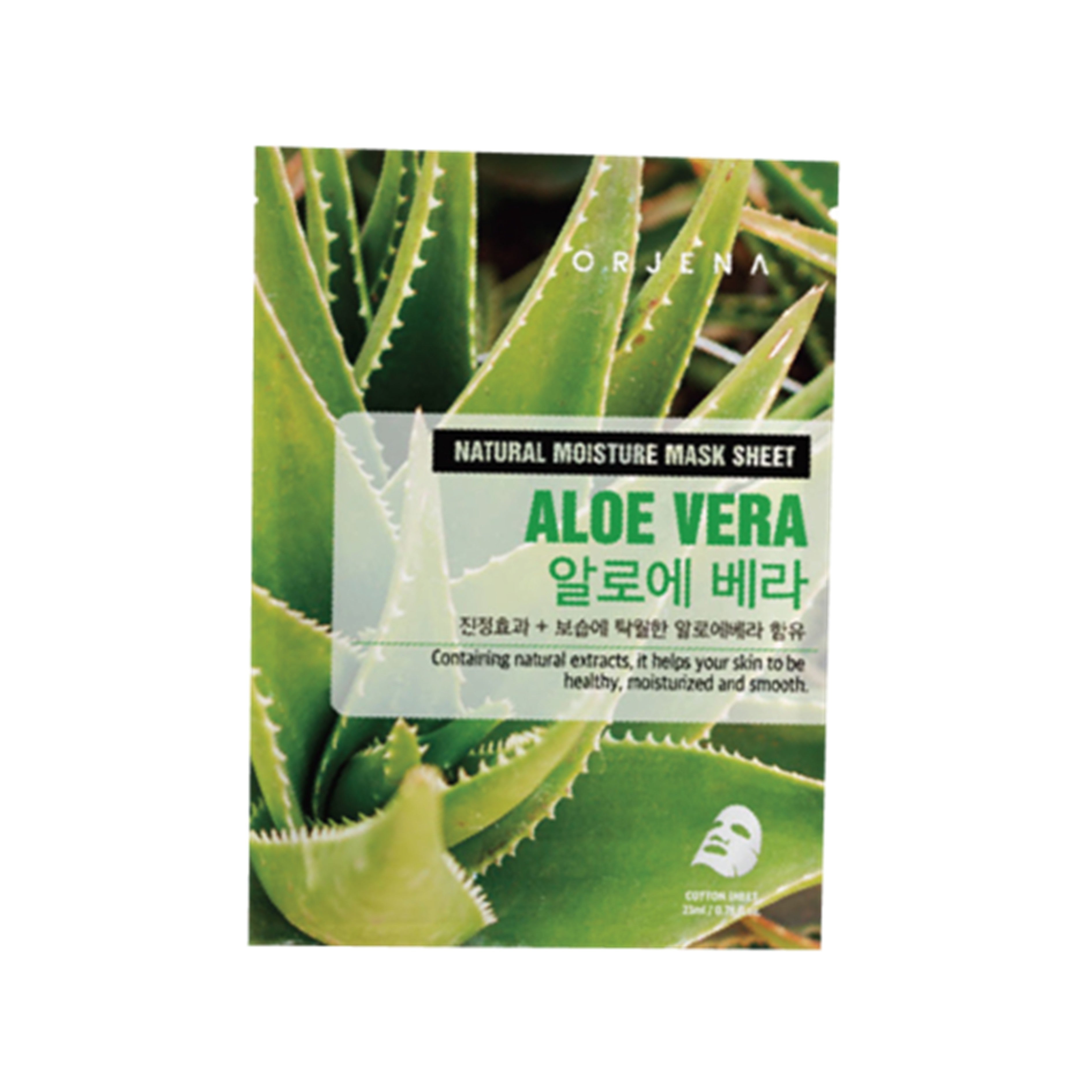Orjena Natural Moisture Mask Sheet (Aloe Vera) 10's [Box]