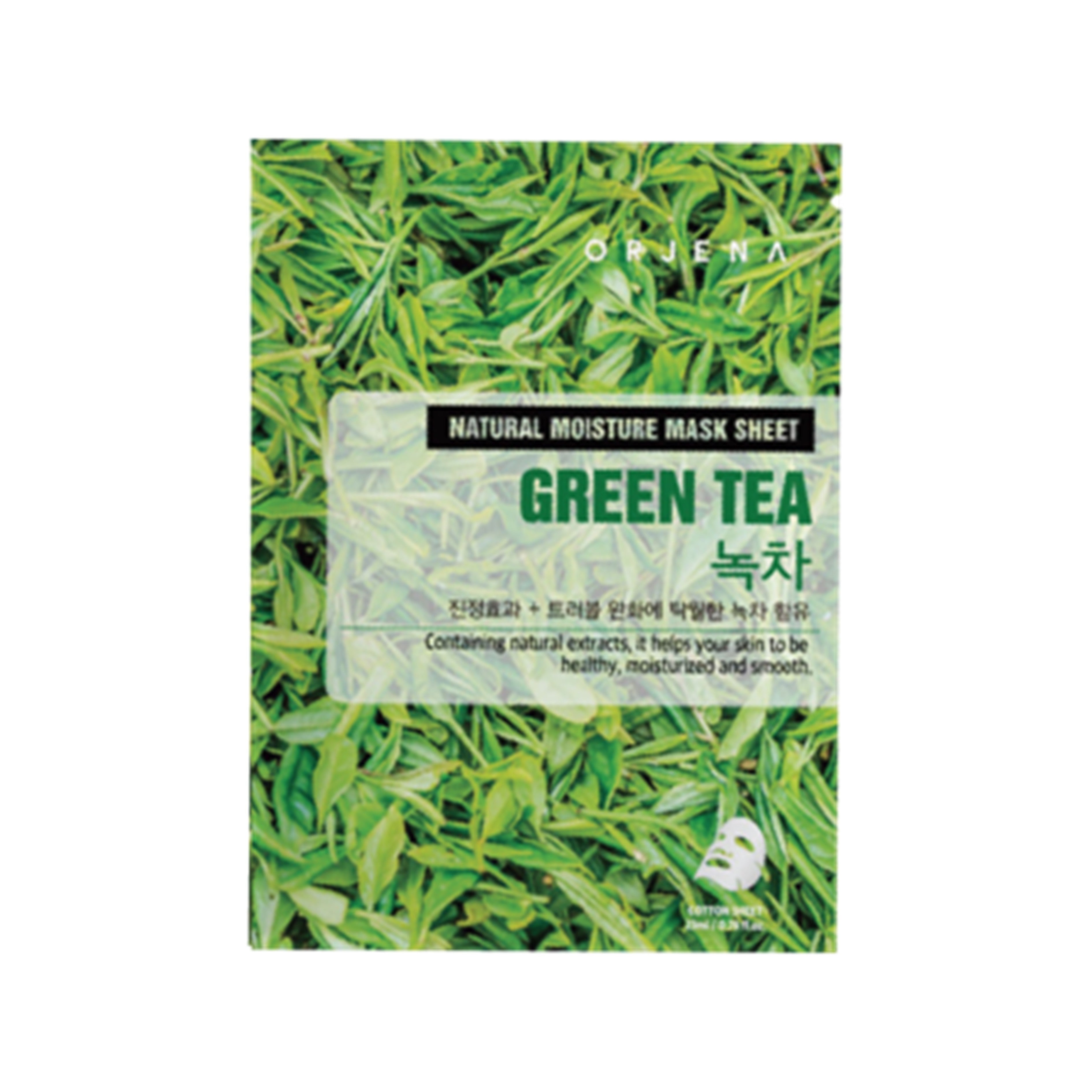 Orjena Natural Moisture Mask Sheet (Green Tea) 10's [Box]