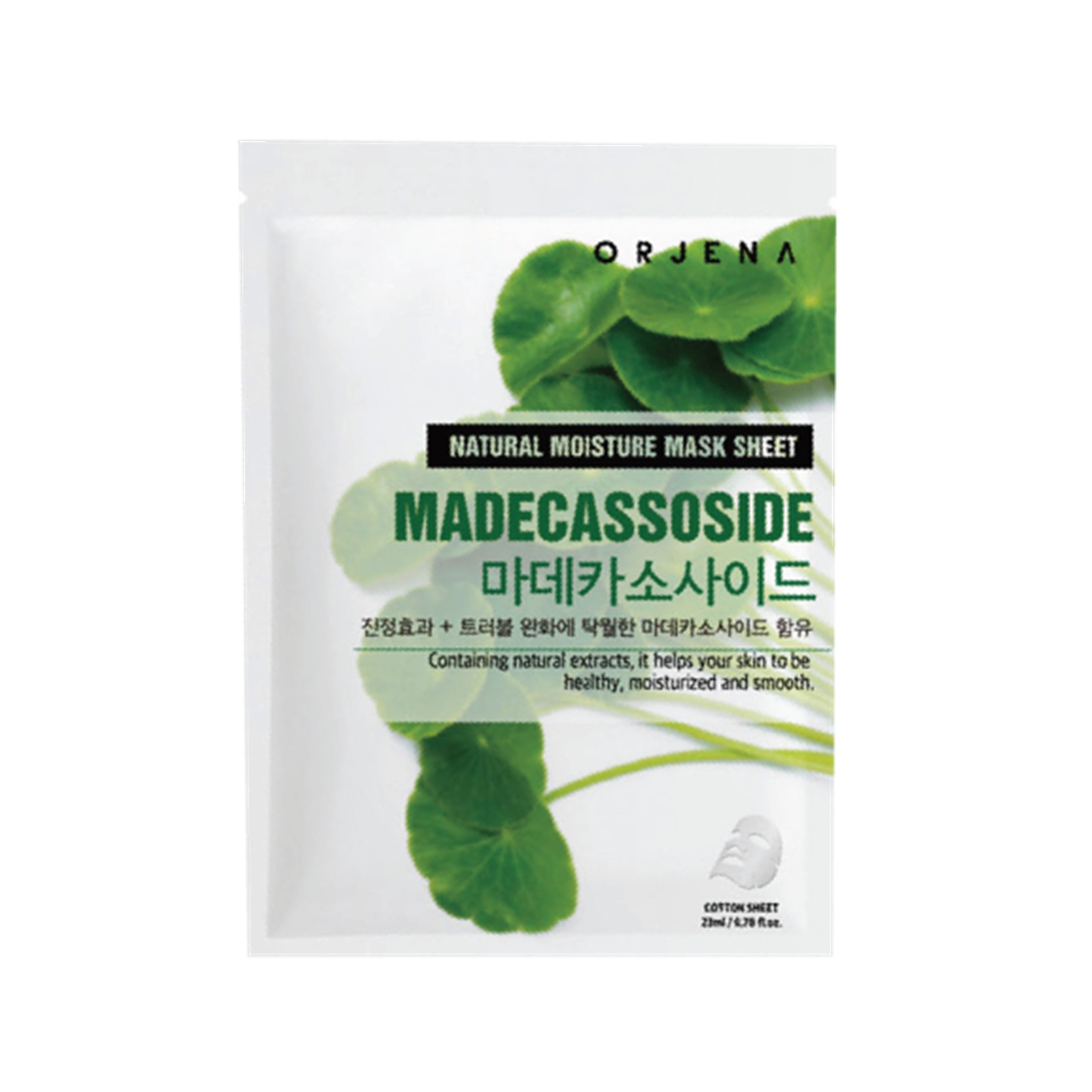 Orjena Natural Moisture Mask Sheet (Madecassoside) 10's [Box]