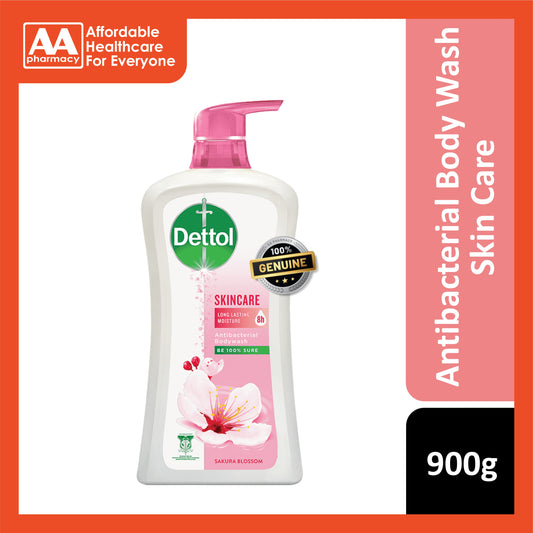 Dettol Antibacterial Body Wash (Skin Care, Sakura Blossom) 900g