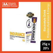 N8 Endurance Electrolyte + BCAA Powder Drink Sachet 25gx20's (Blackcurrant Flavour)