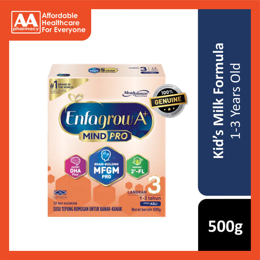 Enfagrow A+ MindPro Step 3 (Original Flavour) 500g (For Children 1-3 Years)