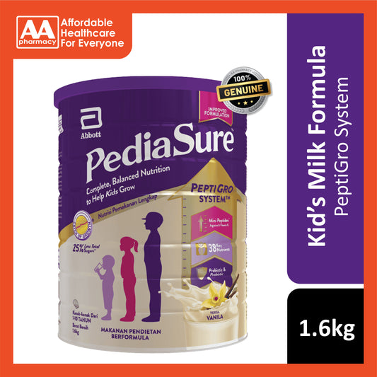 PediaSure Complete, Balanced Nutrition (Vanilla) 1.6kg (For Children 1-10 Years)