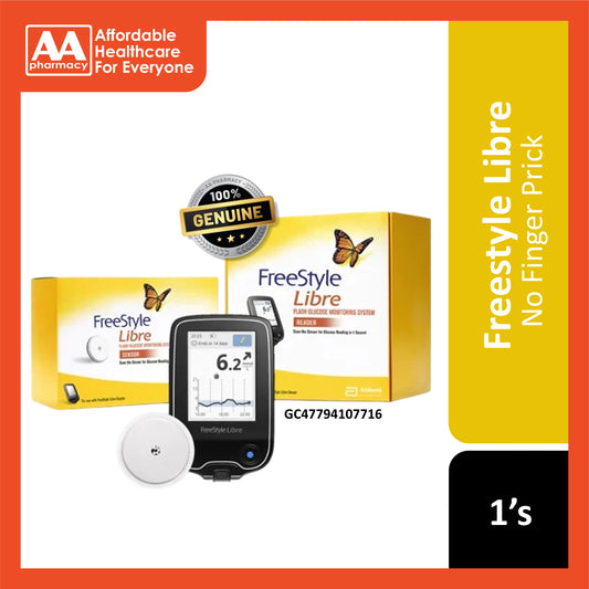 FreeStyle Libre Glucose Monitoring System Starter Kit (Reader + Sensor)