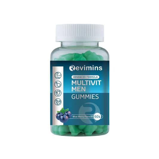 Revimins Multivit Men Gummies 60's (Blueberry Flavour)