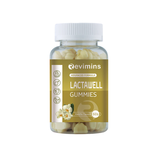 Revimins Lactawell Gummies 60's (Vanilla Flavour) - Boosts Milk Production