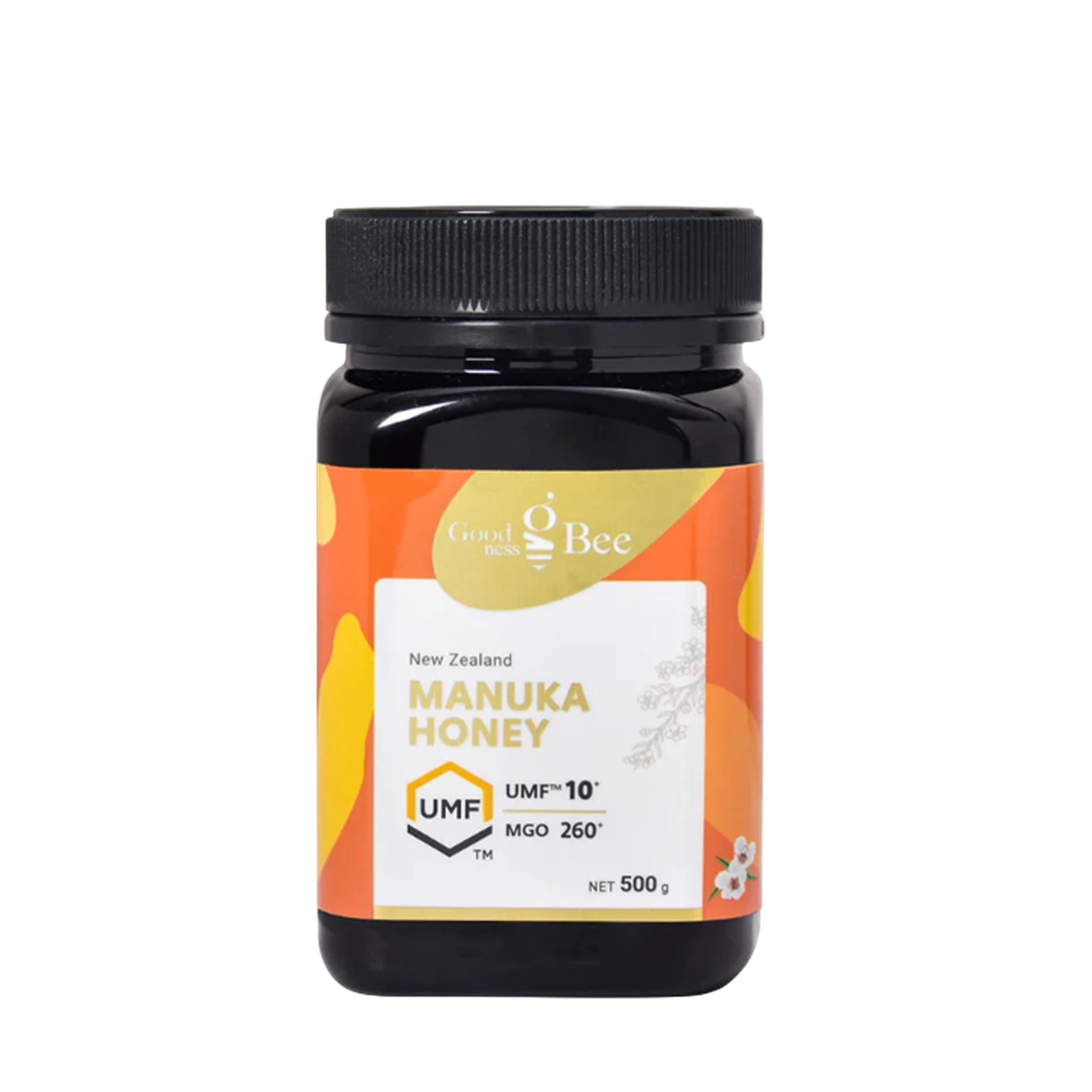 Goodness Bee New Zealand Manuka Honey UMF 10+/ MGO 260+ 500g