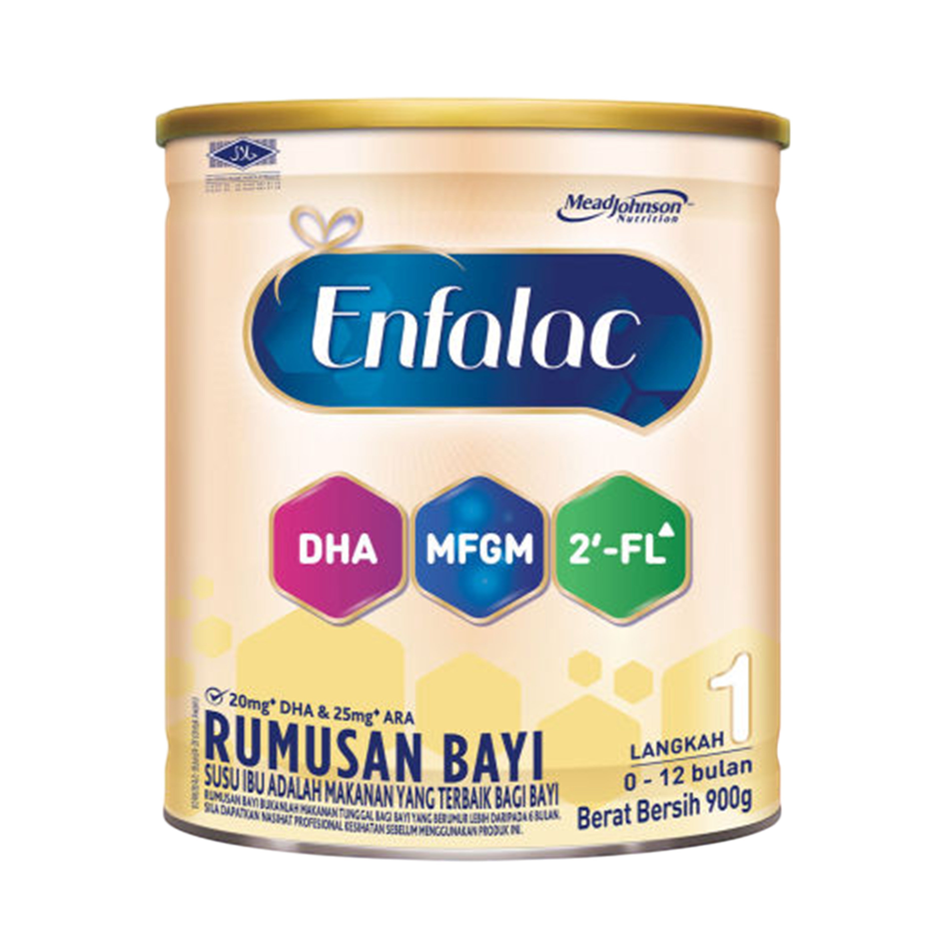 Enfalac Infant Formula Step 1 900g (For Babies 0-12 Months)