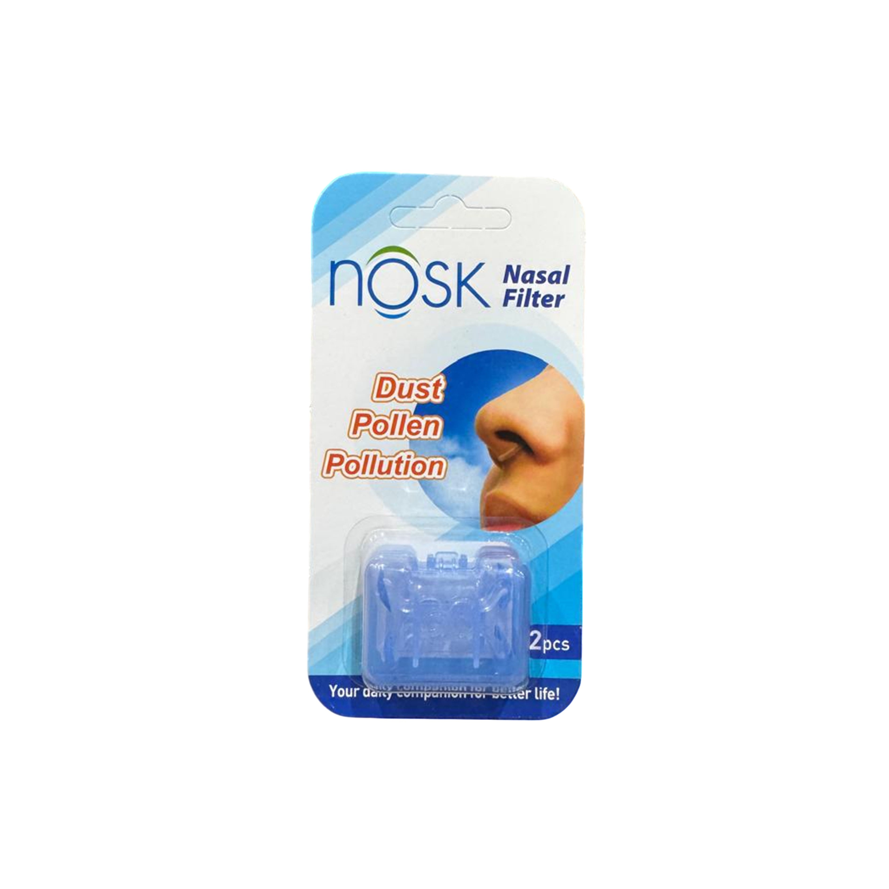 Nosk Nasal Filter 2's (Reduces Inhalation of Pollutants and Allergens)