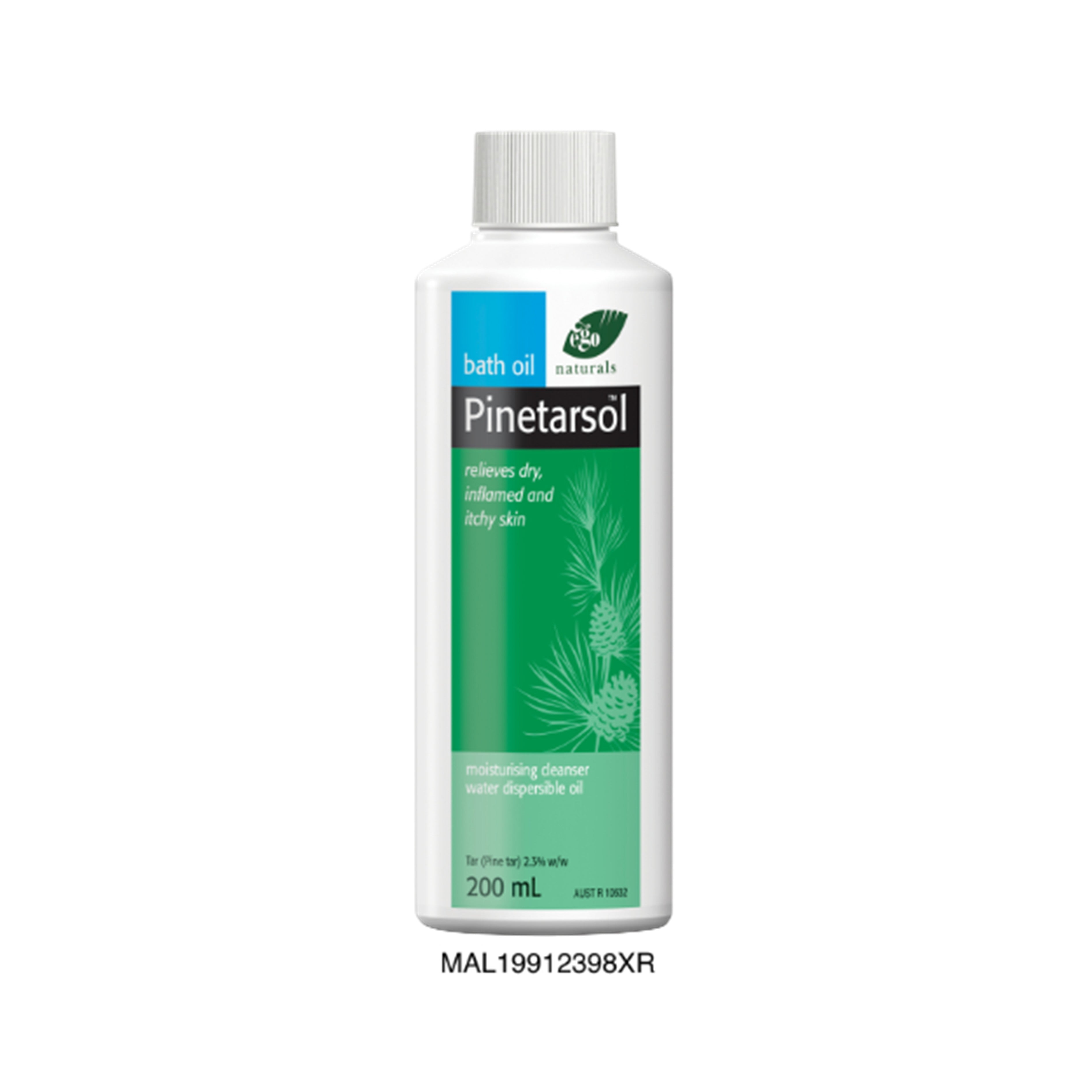 Pinetarsol Tar (Pine Tar) 2.3% Moisturizing Cleanser Bath Oil 200mL