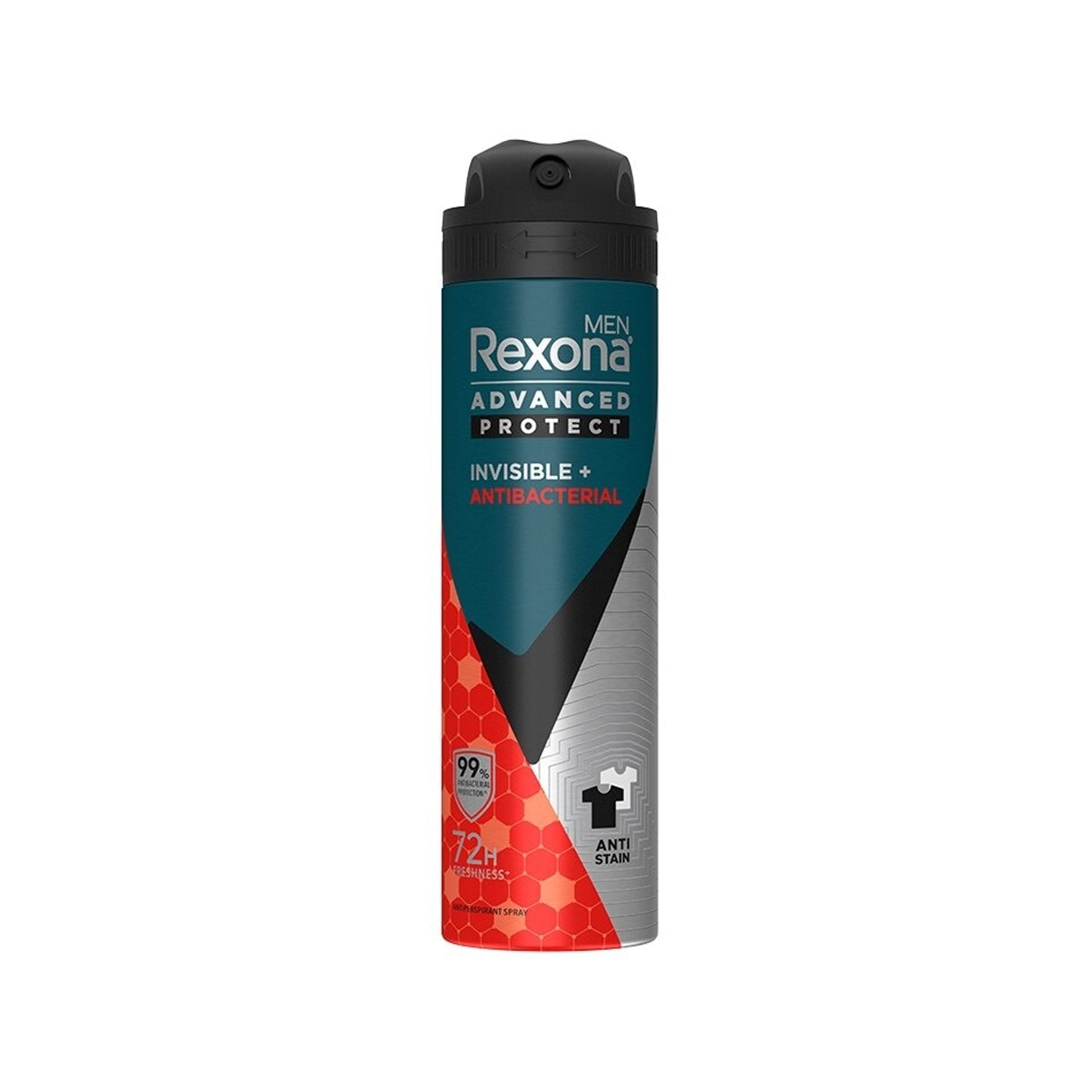 Rexona Men Antiperspirant Spray (Invisible + Antibacterial) 135mL