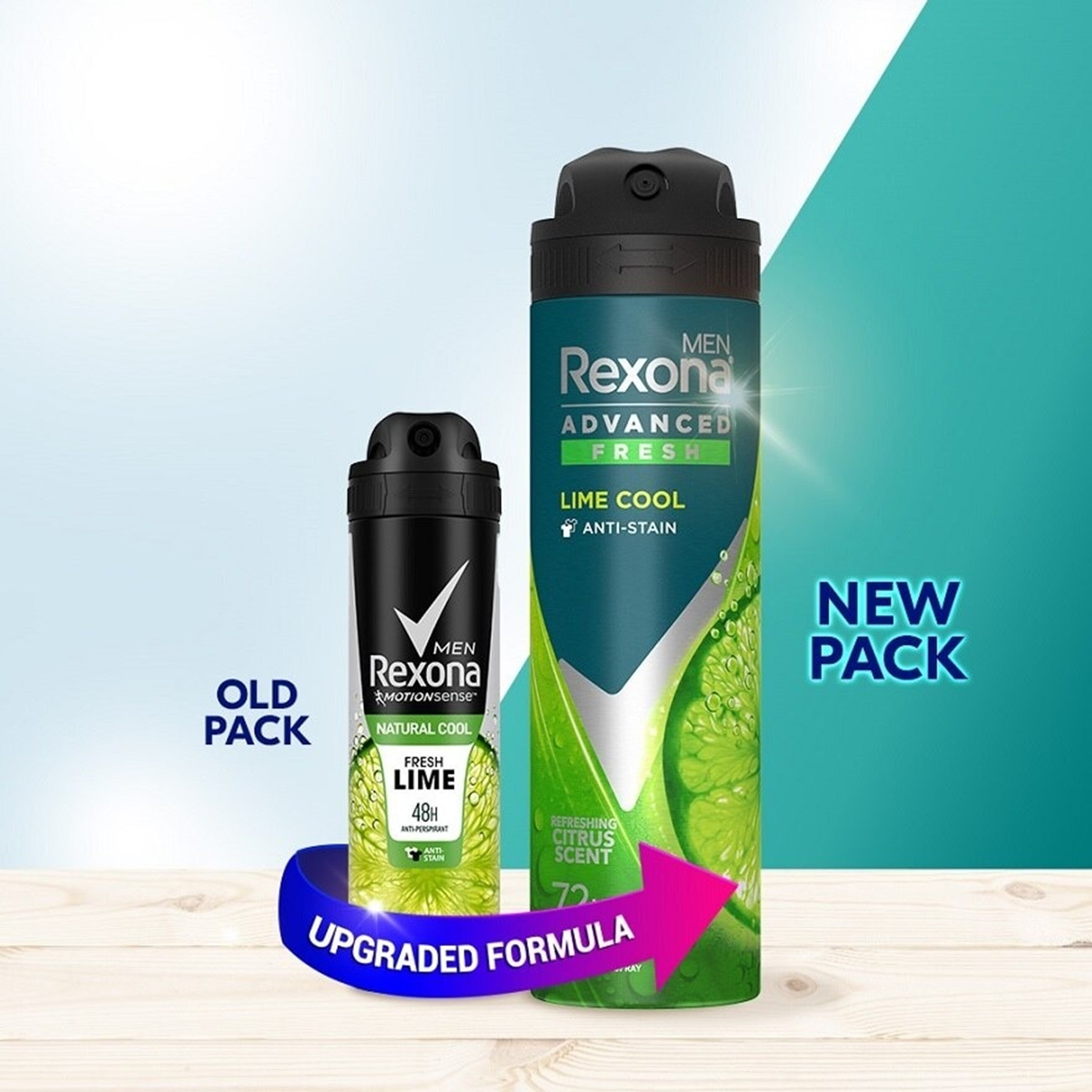 Rexona Men Antiperspirant Spray (Advanced Fresh Lime Cool) 135mL