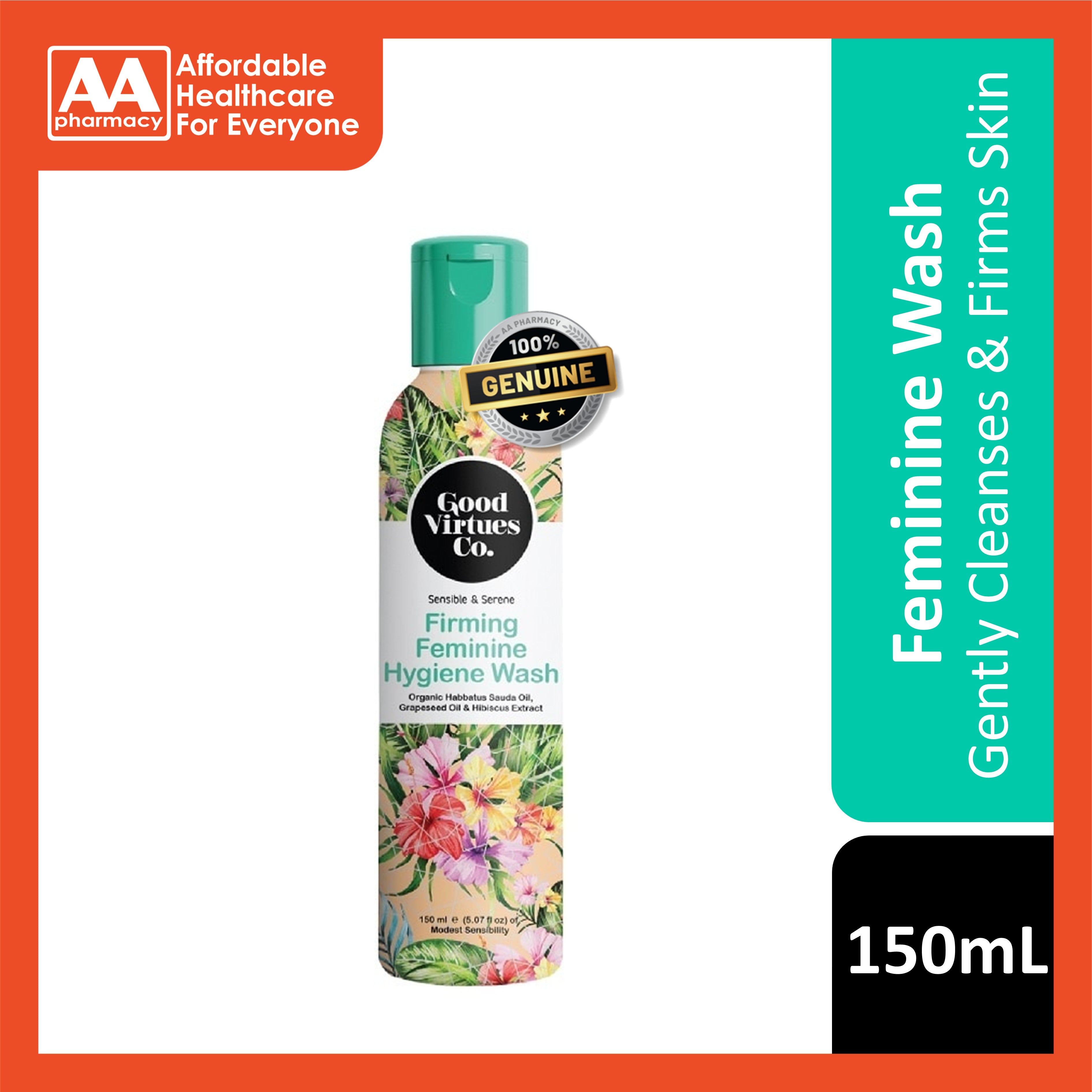 Good Virtues Co. Firming Feminine Hygiene Wash 150mL