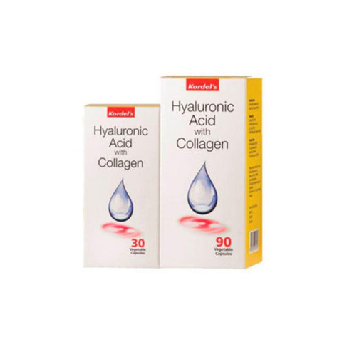 Kordel's Hyaluronic Acid with Collagen Vegecapsule 90's+30's
