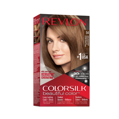 Revlon ColorSilk Beautiful Color Hair Colour (54 Light Golden Brown)