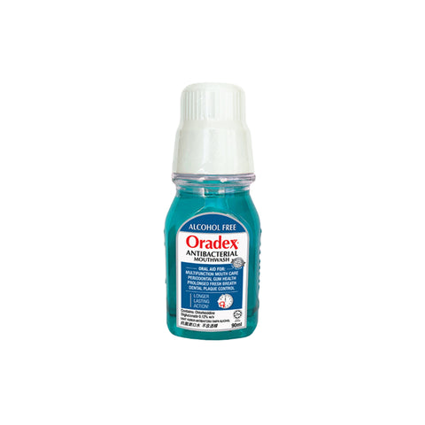 Oradex Antibacterial Mouthwash (Alcohol Free) 90mL