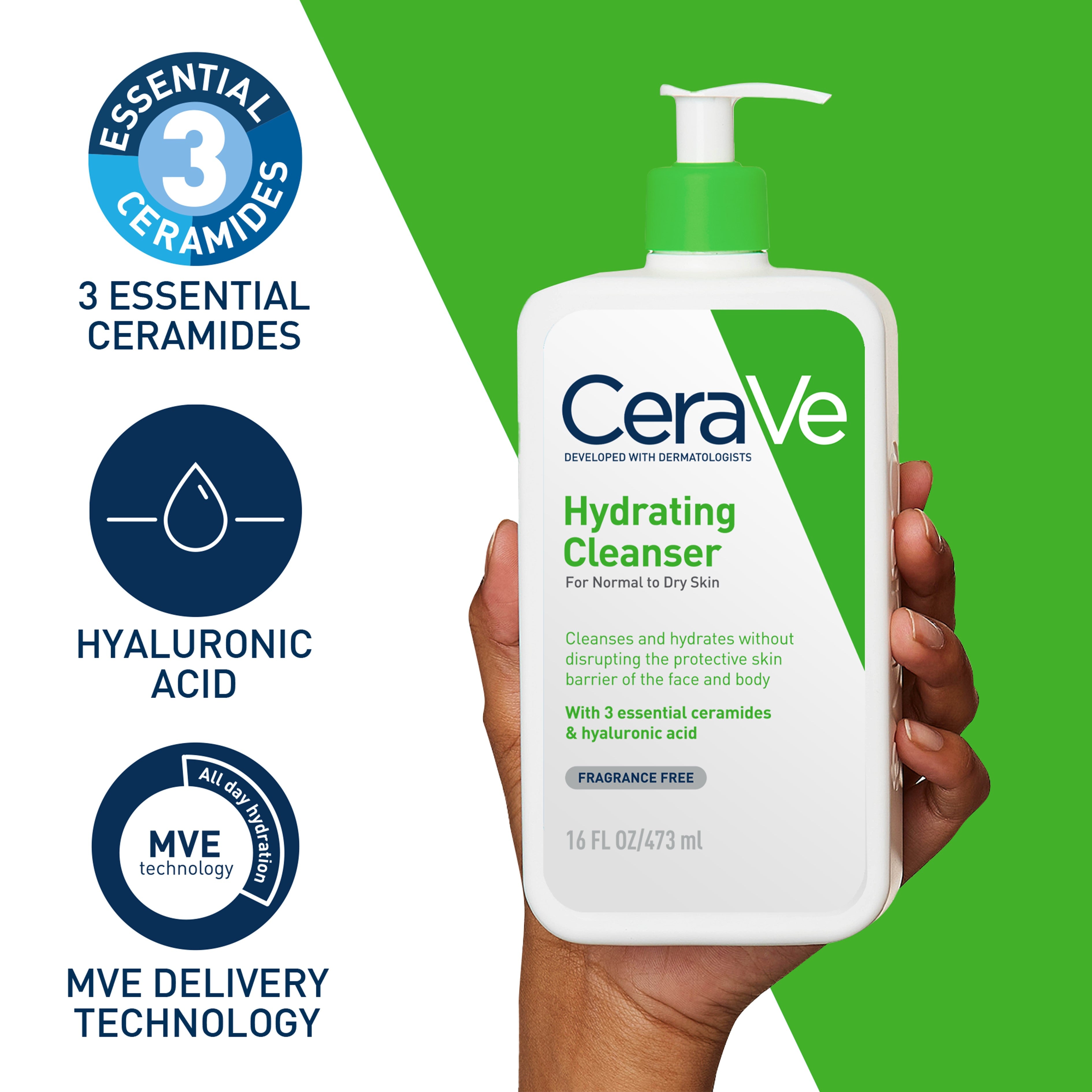 CeraVe Hydrating Cleanser 88mL