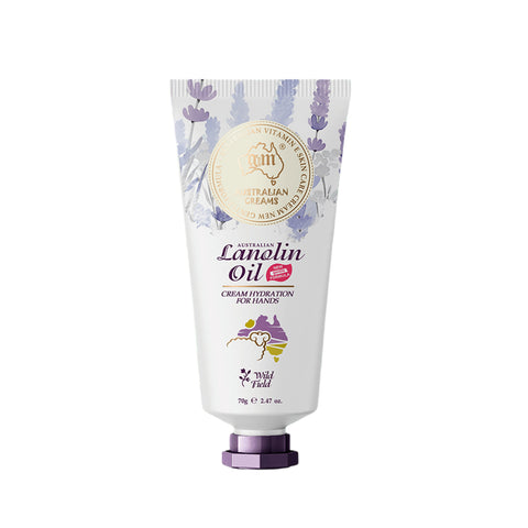 G&M Australian Lanolin Oil Vitamin E Hand Cream 70g (Wild Field)