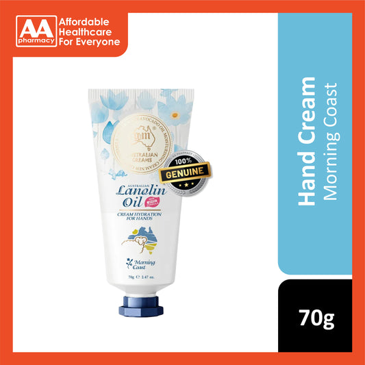 G&M Australian Lanolin Avocado Oil Hand Cream 70g (Morning Coast)