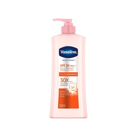Vaseline Healthy Bright SPF 30 PA++ Sun + Pollution Brightening Lotion 320mL